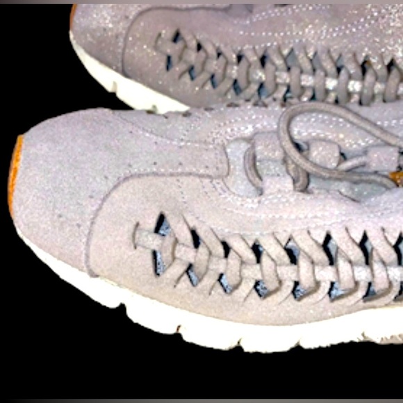 OTBT brand leather braid tennis shoes sneakers women’s size 7.5 - Picture 3 of 11